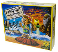 Passport to Australia Board Game