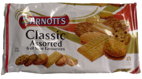 Arnotts Classic Assorted 500g