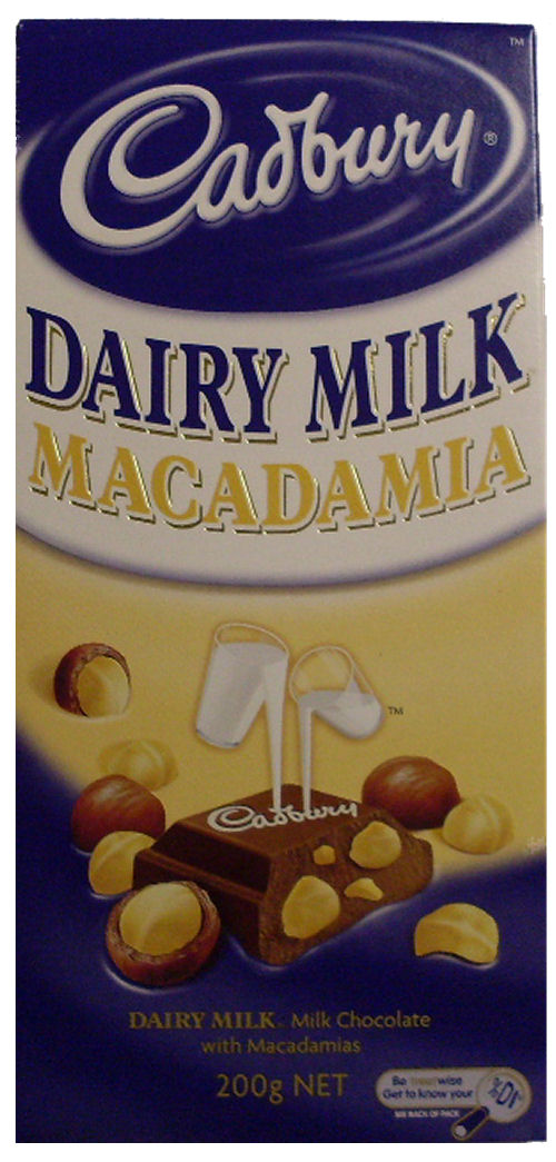 Cadbury Dairy Milk Macadamia 200g