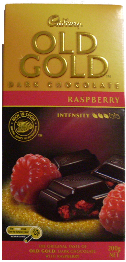 Cadbury Old Gold Dark Raspberry 200g