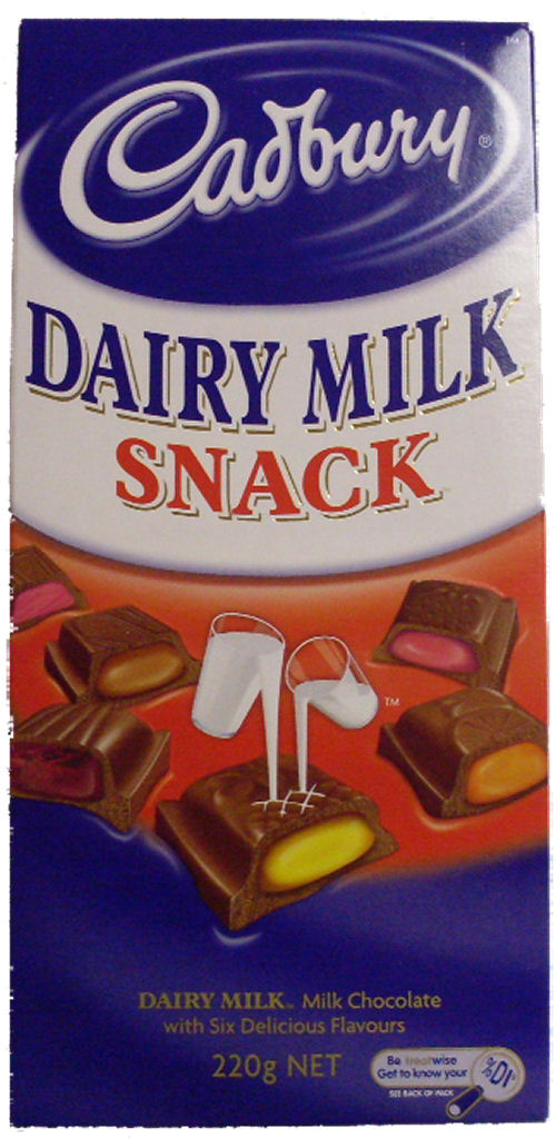 Cadbury Snack Chocolate 220g