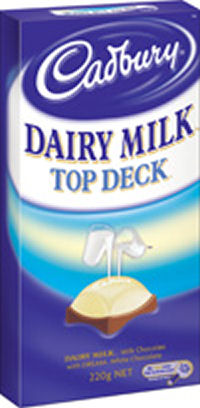 Cadbury Top Deck Chocolate 220g