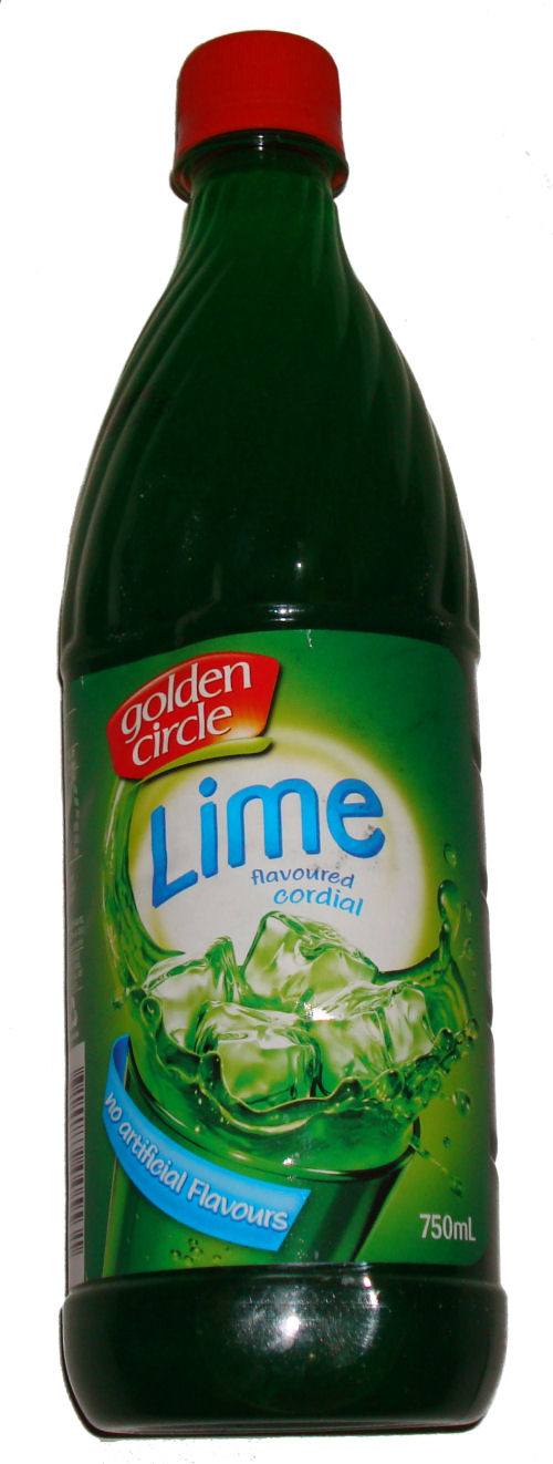 Golden Circle Cordial - Lime