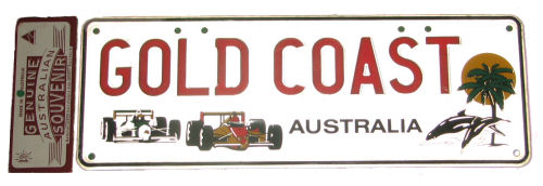 Number Plate - Gold Coast