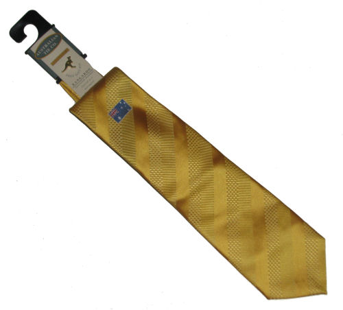 Men's Neck Tie - Gold with Oz Flag