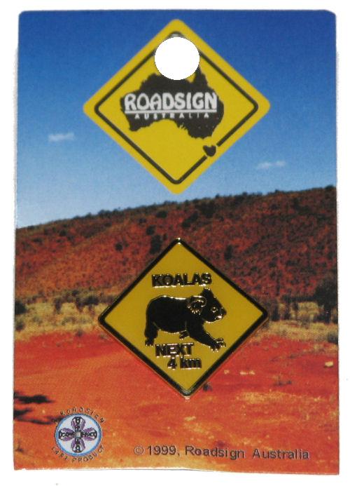 Pin - Koala Roadsign