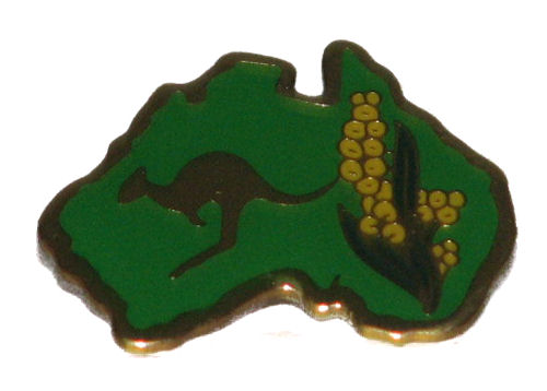 Pin - Australia Kangaroo Wattle