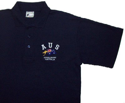 T-Shirt Polo Australian Flag