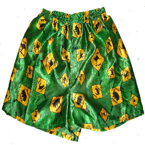 Boxer Shorts - Green w/ Roadsigns