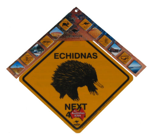 Small Road Sign - Echidna