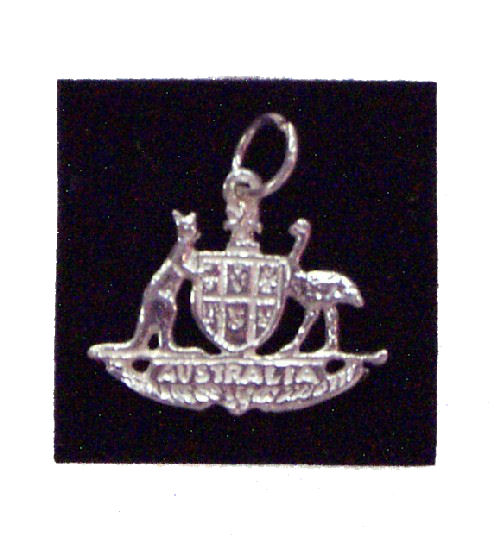 Sterling Silver Charm: Coat of Arms