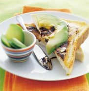 Vegemite & avocado on toast